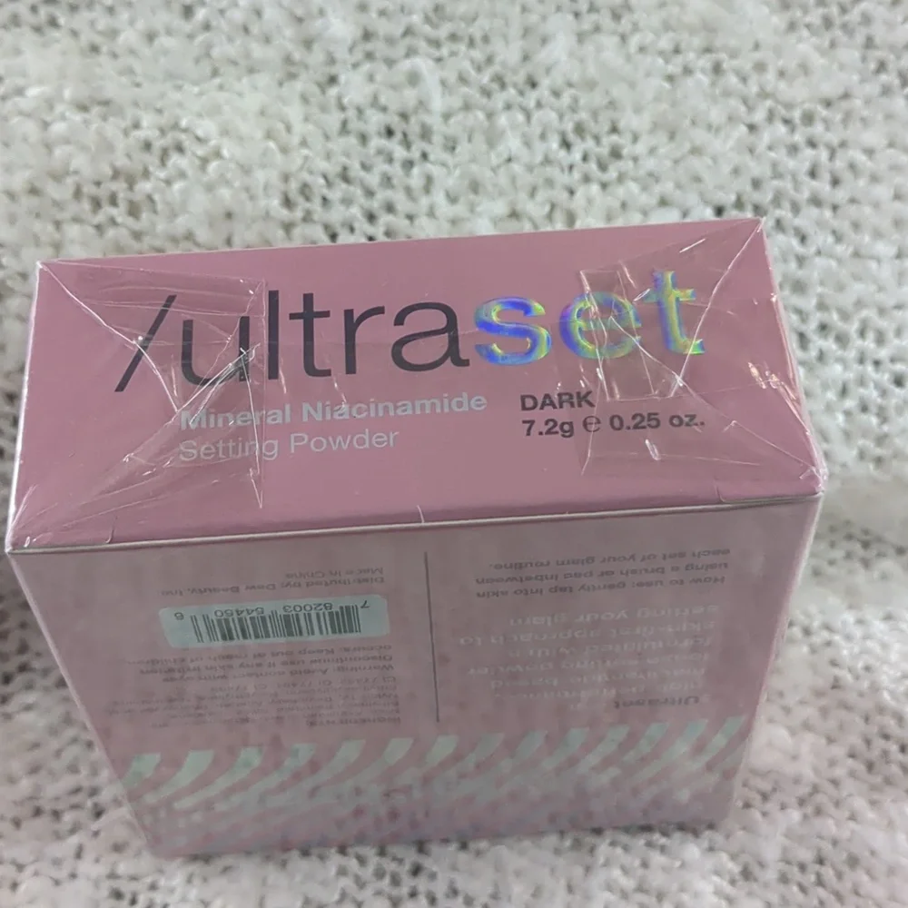 toyfactory Ultraset Niacinamide Setting Powder in Dark, 7.2g/0.25oz